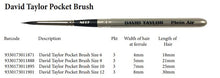 Load image into Gallery viewer, Neef David Taylor Pocket Brush
