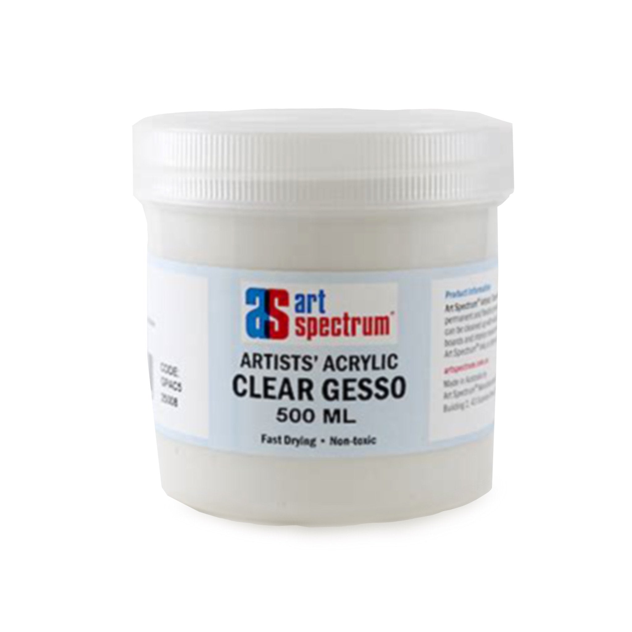 AS Gesso Clear (Matte) FITZROY STRETCHES