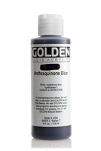 Load image into Gallery viewer, FL Anthraquinone BlueACRYLIC PAINTGolden Fluid
