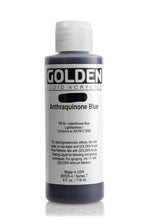 Load image into Gallery viewer, FL Anthraquinone BlueACRYLIC PAINTGolden Fluid