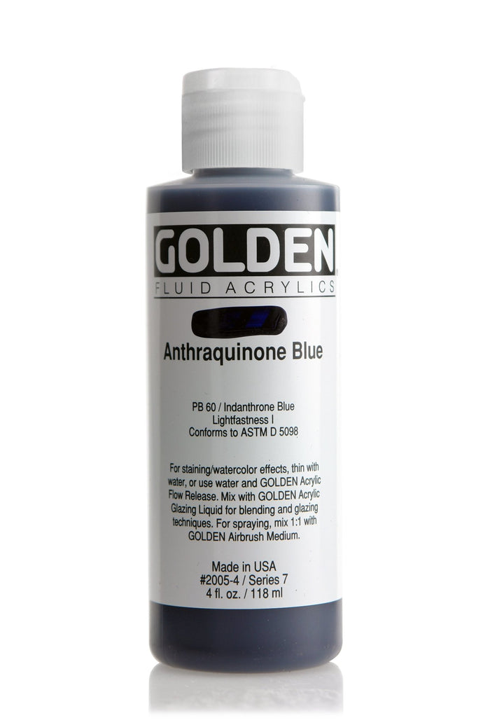 FL Anthraquinone BlueACRYLIC PAINTGolden Fluid