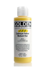 Load image into Gallery viewer, FL Cadmium Yellow Medium HueACRYLIC PAINTGolden Fluid
