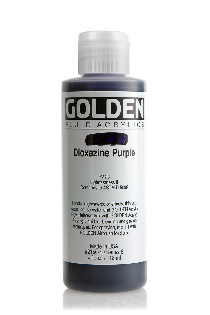 FL Dioxazine PurpleACRYLIC PAINTGolden Fluid