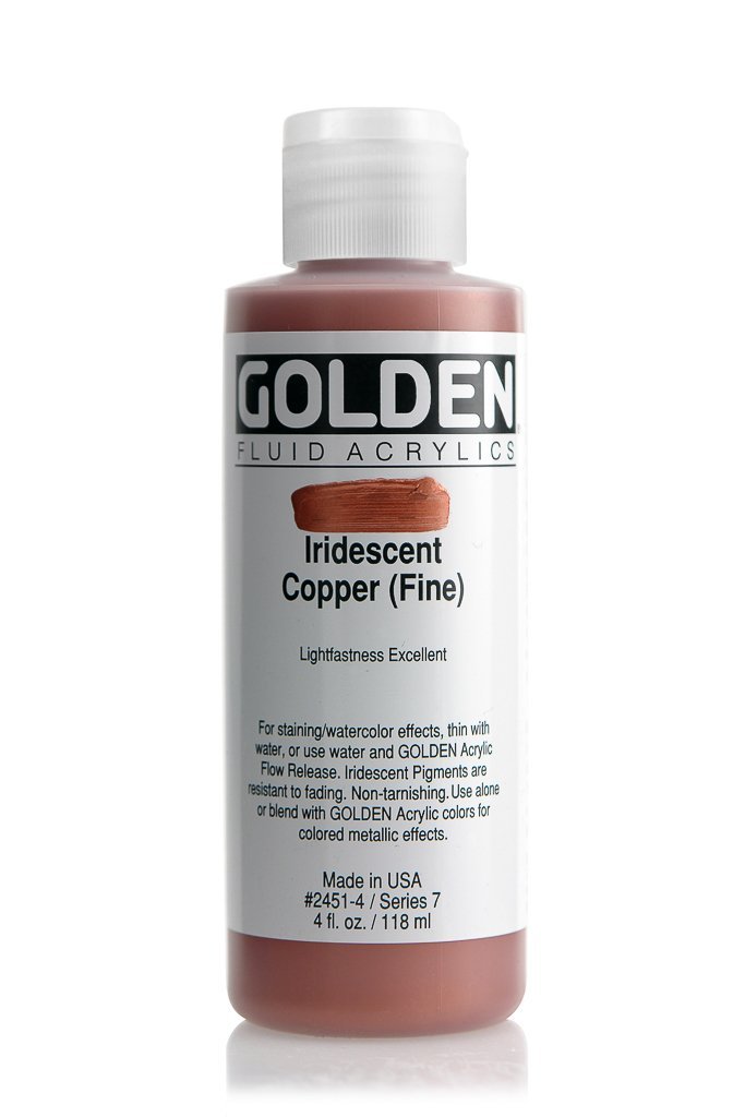 FL Iridescent Copper (Fine)ACRYLIC PAINTGolden Fluid
