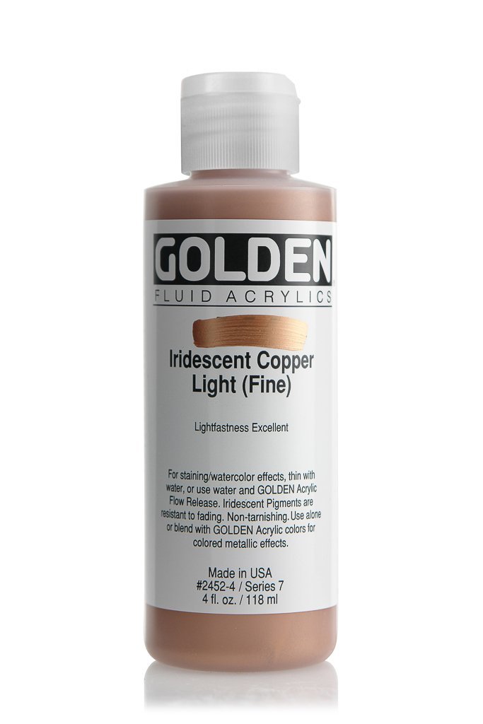 FL Iridescent Copper Light (Fine)ACRYLIC PAINTGolden Fluid