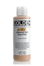 Load image into Gallery viewer, FL Iridescent Gold Deep (Fine)ACRYLIC PAINTGolden Fluid