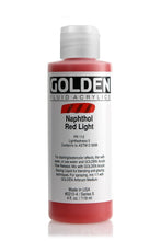 Load image into Gallery viewer, FL Napthol Red LghtACRYLIC PAINTGolden Fluid
