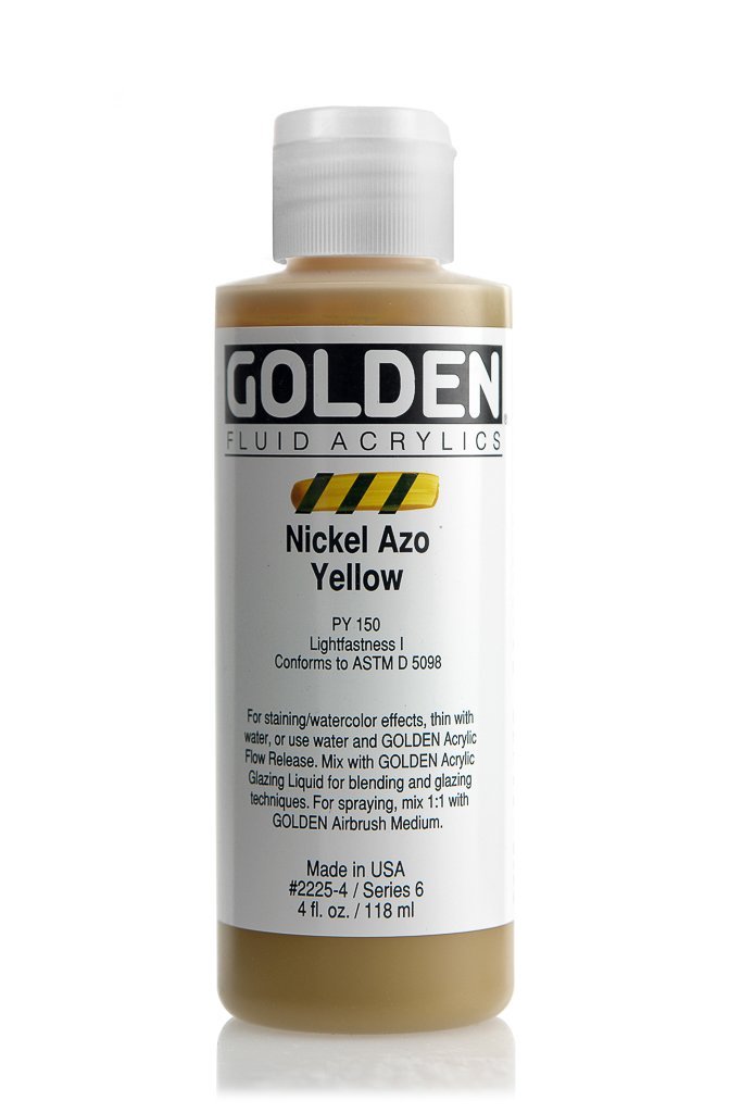 FL Nickel Azo YellowACRYLIC PAINTGolden Fluid