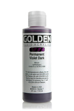 Load image into Gallery viewer, FL Permanent Violet DarkACRYLIC PAINTGolden Fluid
