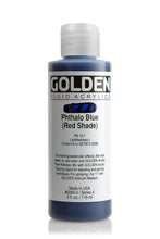 Load image into Gallery viewer, FL Phthalo Blue (Red)ACRYLIC PAINTGolden Fluid

