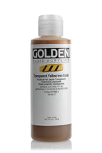Load image into Gallery viewer, FL Transparent Yellow Iron OxideACRYLIC PAINTGolden Fluid
