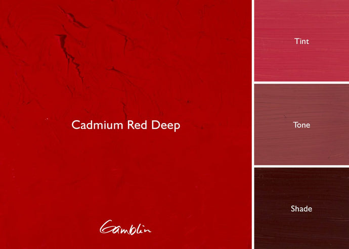 Gamblin Cadmium Red DeepOIL PAINTGamblin