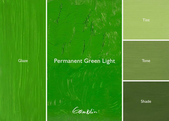 Gamblin Permanent Green LightOIL PAINTGamblin