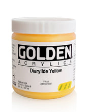 Load image into Gallery viewer, HB Diarylide YellowACRYLIC PAINTGolden Heavy Body