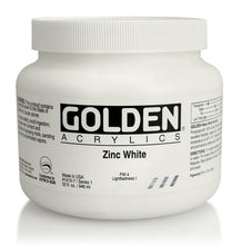 Load image into Gallery viewer, HB Zinc WhiteACRYLIC PAINTGolden Heavy Body