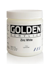 Load image into Gallery viewer, HB Zinc WhiteACRYLIC PAINTGolden Heavy Body