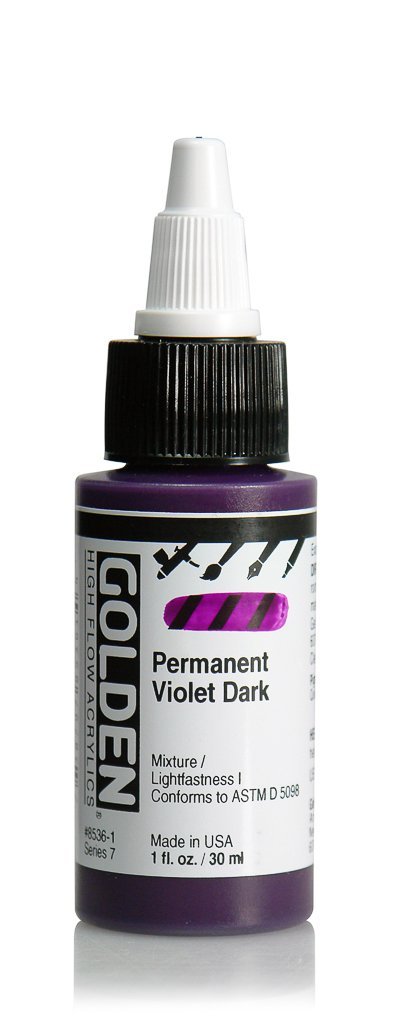 HF Permanent Violet DarkACRYLIC PAINTGolden High Flow