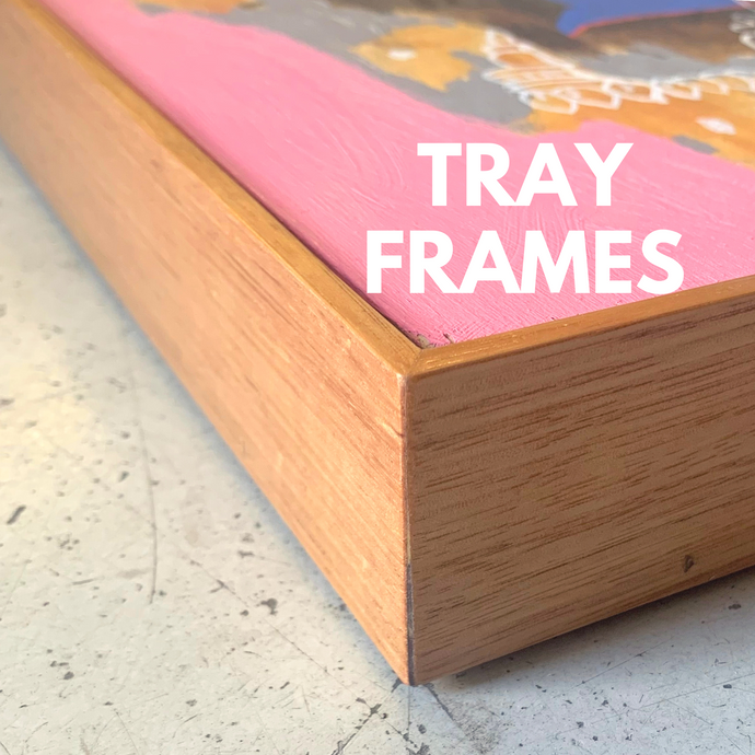 Tray Frames Float Handmade