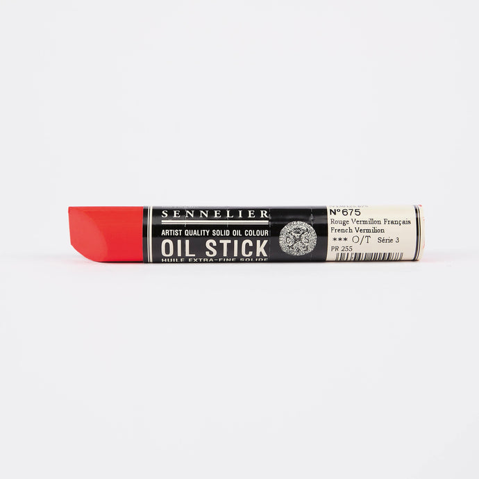 French Vermilion Sennelier Paint Stick Regular S3