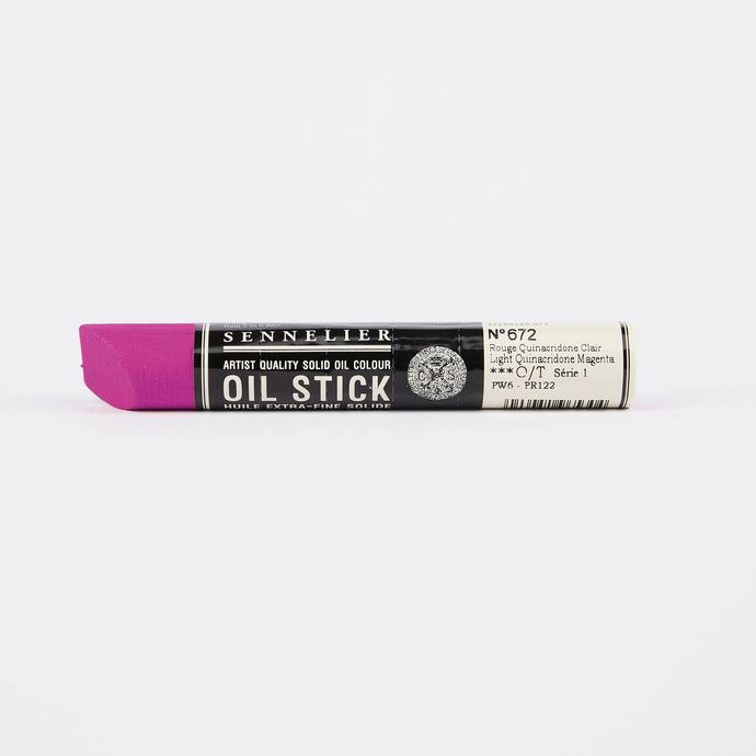 Light Quinacridone Magenta Sennelier Paint Stick Regular S1