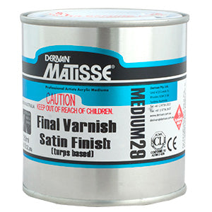 Final Varnish Satin Turps MM29Matisse