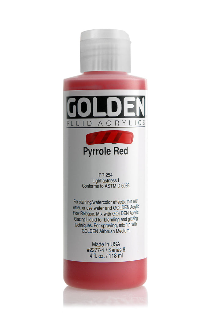 Pyrrole Red Fluid Golden 118ml