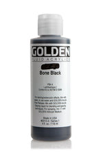 Load image into Gallery viewer, FL Carbon BlackACRYLIC PAINTGolden Fluid
