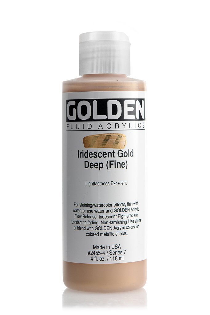 FL Iridescent Gold Deep (Fine)ACRYLIC PAINTGolden Fluid