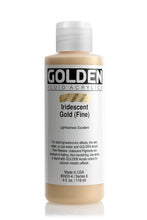 Load image into Gallery viewer, FL Iridescent Gold (Fine)ACRYLIC PAINTGolden Fluid
