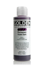 Load image into Gallery viewer, FL Permanent Violet DarkACRYLIC PAINTGolden Fluid
