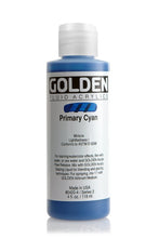 Load image into Gallery viewer, FL Primary CyanACRYLIC PAINTGolden Fluid
