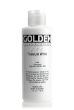 Load image into Gallery viewer, FL Titanium WhiteACRYLIC PAINTGolden Fluid
