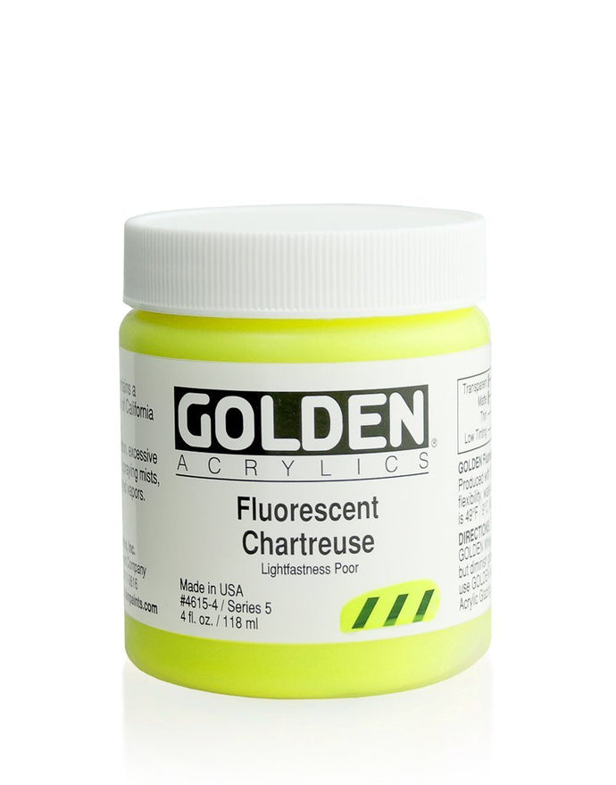 Fluoro ChartreuseACRYLIC PAINTGolden Fluoro