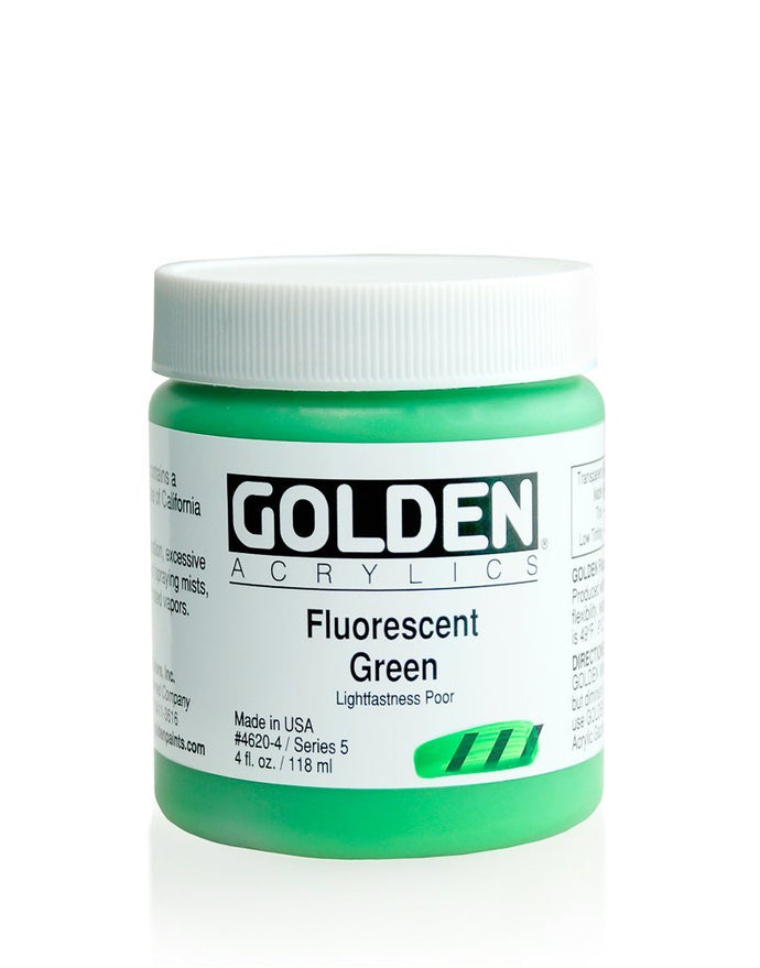Fluoro GreenACRYLIC PAINTGolden Fluoro