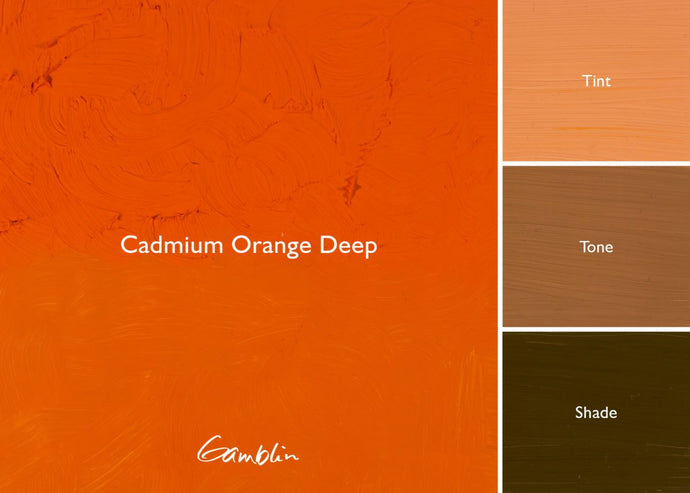 Gamblin Cadmium Orange DeepOIL PAINTGamblin
