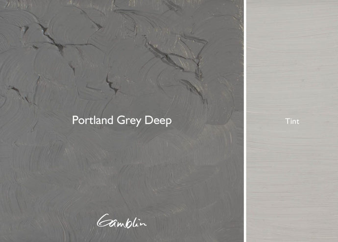 Gamblin Portland Grey DeepOIL PAINTGamblin