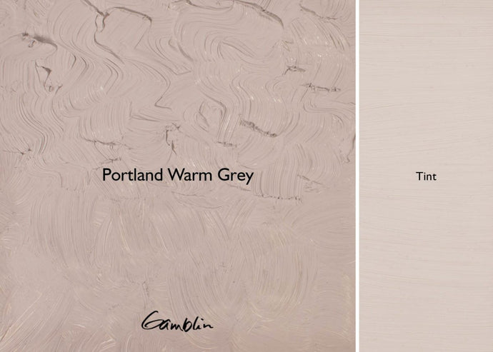 Gamblin Portland Warm GreyOIL PAINTGamblin