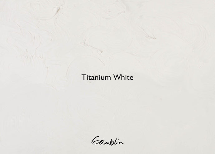 Gamblin Titanium WhiteOIL PAINTGamblin