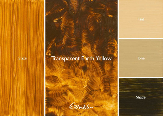 Gamblin Transparent Earth YellowOIL PAINTGamblin