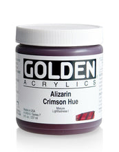 Load image into Gallery viewer, HB Alizarin Crimson HueACRYLIC PAINTGolden Heavy Body
