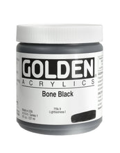 Load image into Gallery viewer, HB Bone BlackACRYLIC PAINTGolden Heavy Body
