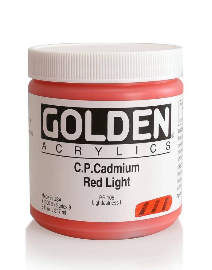 HB Cadmium Red LightACRYLIC PAINTGolden Heavy Body