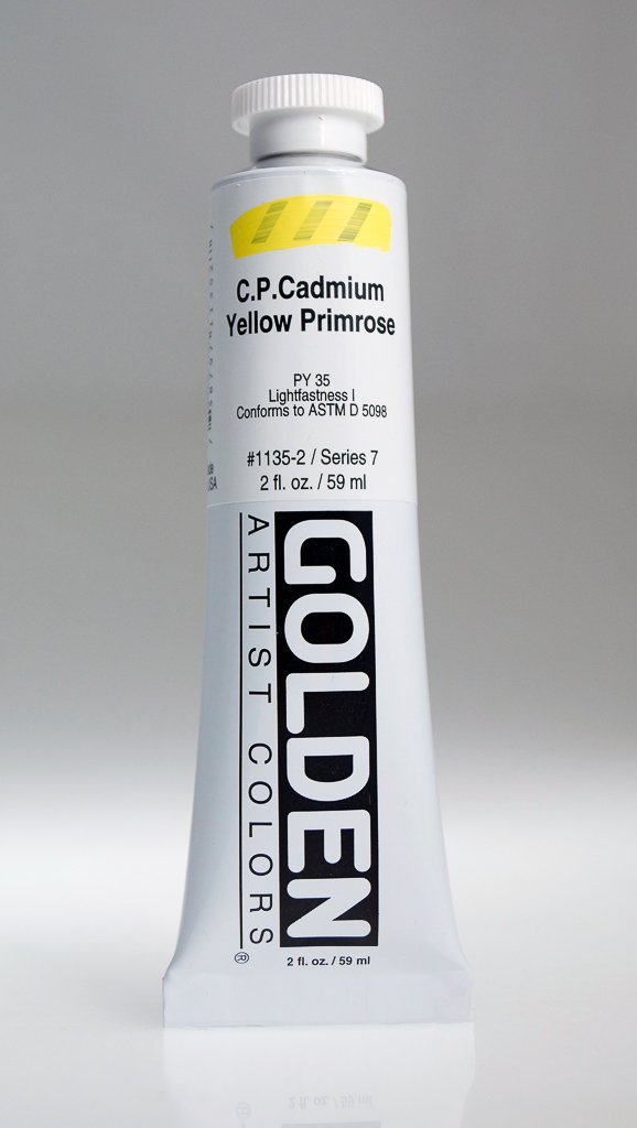 HB Cadmium Yellow PrimroseACRYLIC PAINTGolden Heavy Body