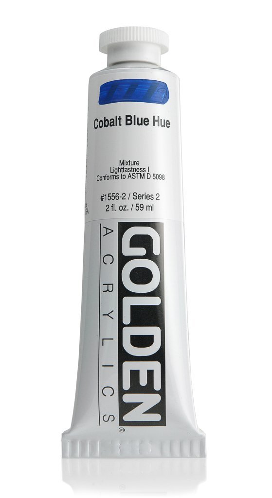 HB Cobalt Blue HueACRYLIC PAINTGolden Heavy Body