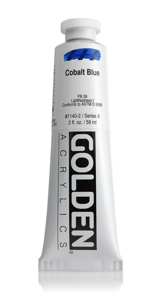 HB Cobalt BlueACRYLIC PAINTGolden Heavy Body