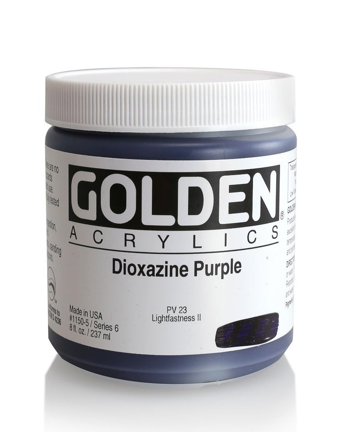 HB Dioxazine PurpleACRYLIC PAINTGolden Heavy Body