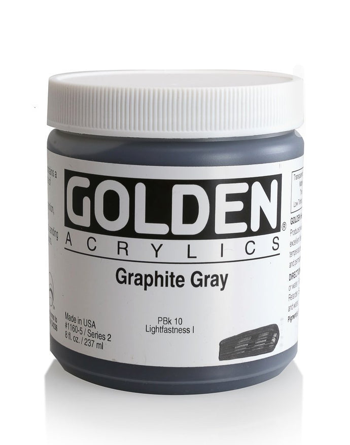 HB Graphite GreyACRYLIC PAINTGolden Heavy Body