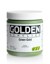 Load image into Gallery viewer, HB Green GoldACRYLIC PAINTGolden Heavy Body
