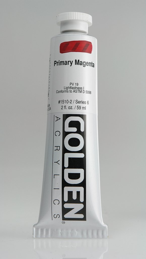 HB Primary MagentaACRYLIC PAINTGolden Heavy Body