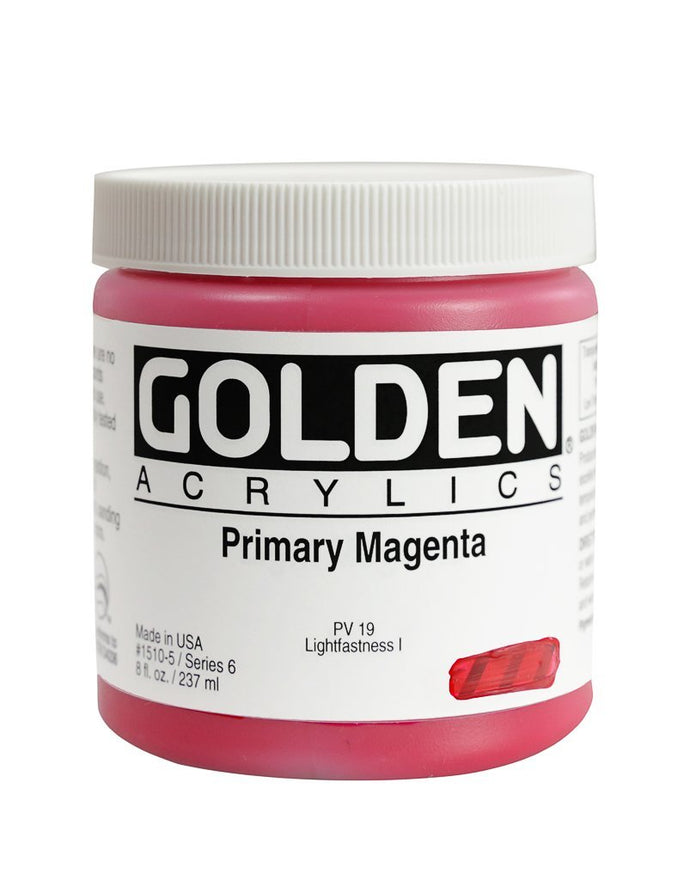 HB Primary MagentaACRYLIC PAINTGolden Heavy Body